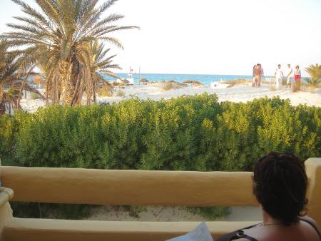 premiére vue sur la mer a l'arrivée
