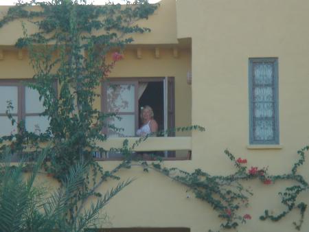 Princesse à son balcon